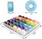 36 Pcs Bobbins and Sewing Threads Prewound with Storage Plastic Case
